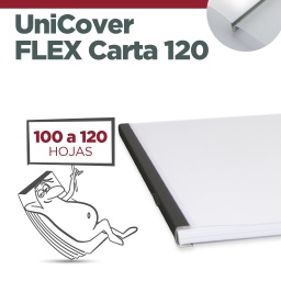 UNICOVER FLEX/PLUS CARTA 120 (Entre 100 y 120  hojas)