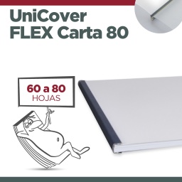 UNICOVER FLEX/PLUS CARTA 80 (entre 60 y 80 hojas)