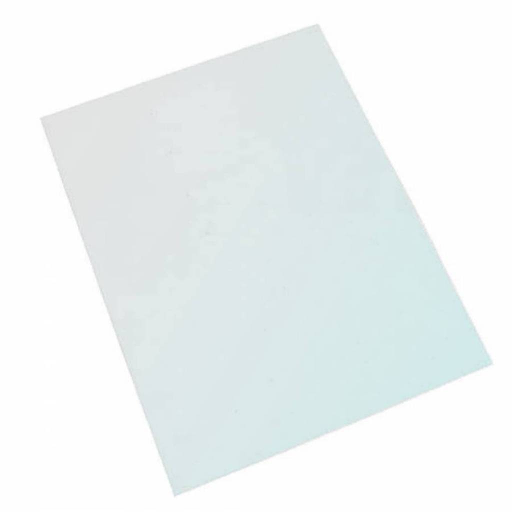 Pack de 100 láminas de PVC cristal formato A4