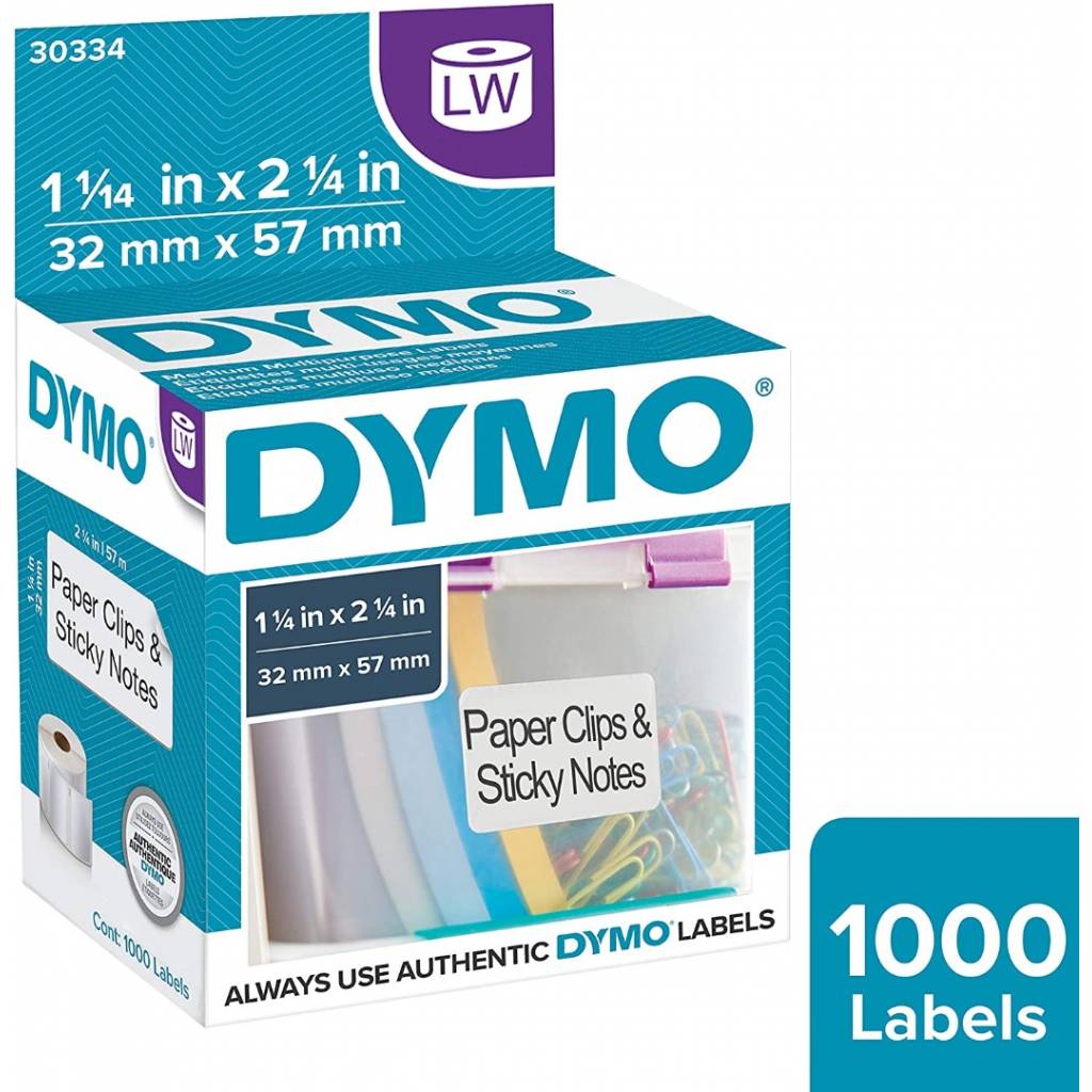 Etiquetas Dymo LW30334 
