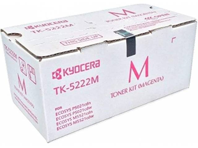 Para ser usada con tóner Kyocera TK5232M Magenta